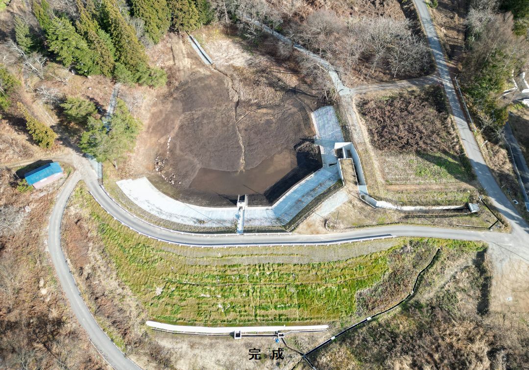 御影地区農村地域防災減災事業（ため池整備）第１工区工事