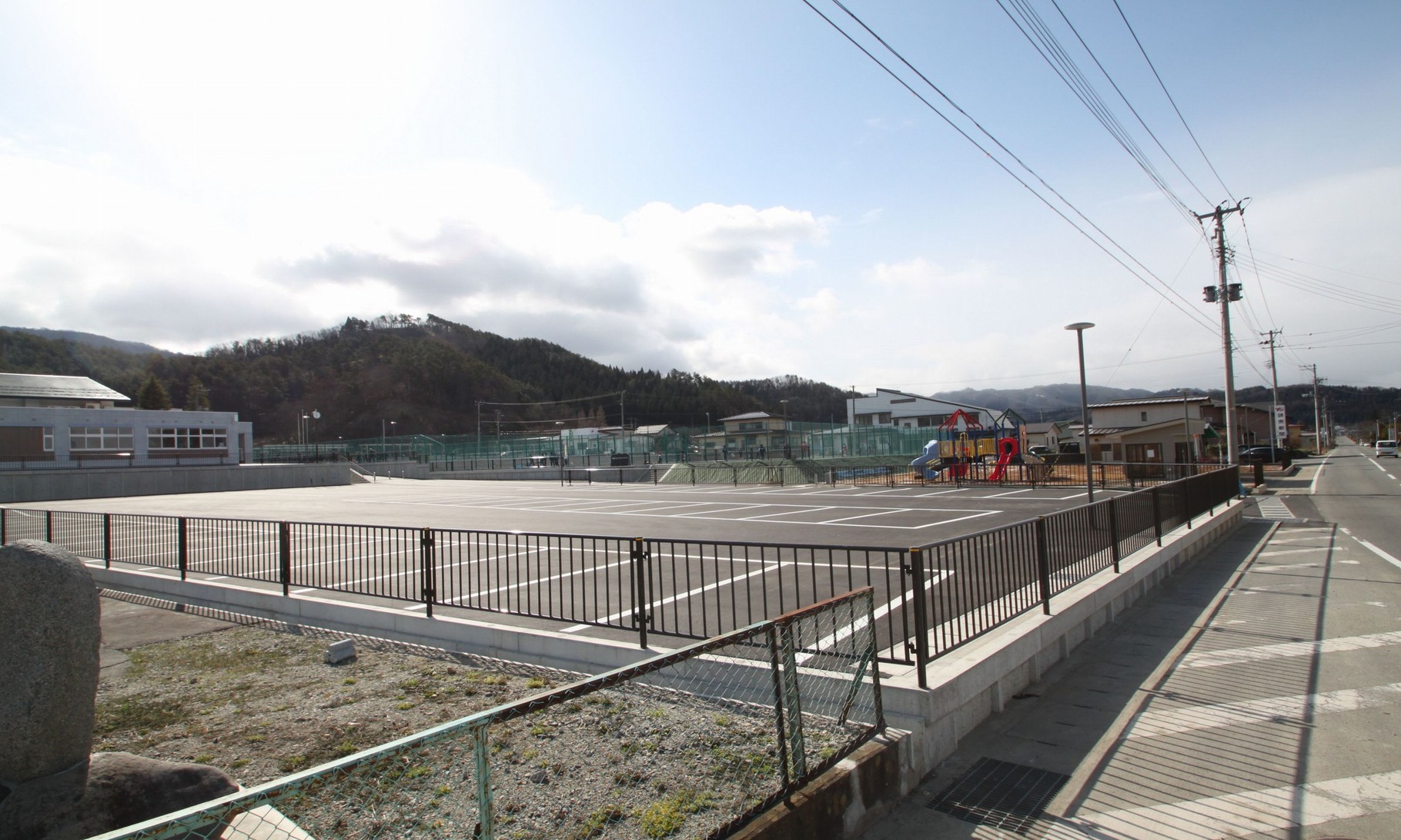 白鷹町武道館外構工事