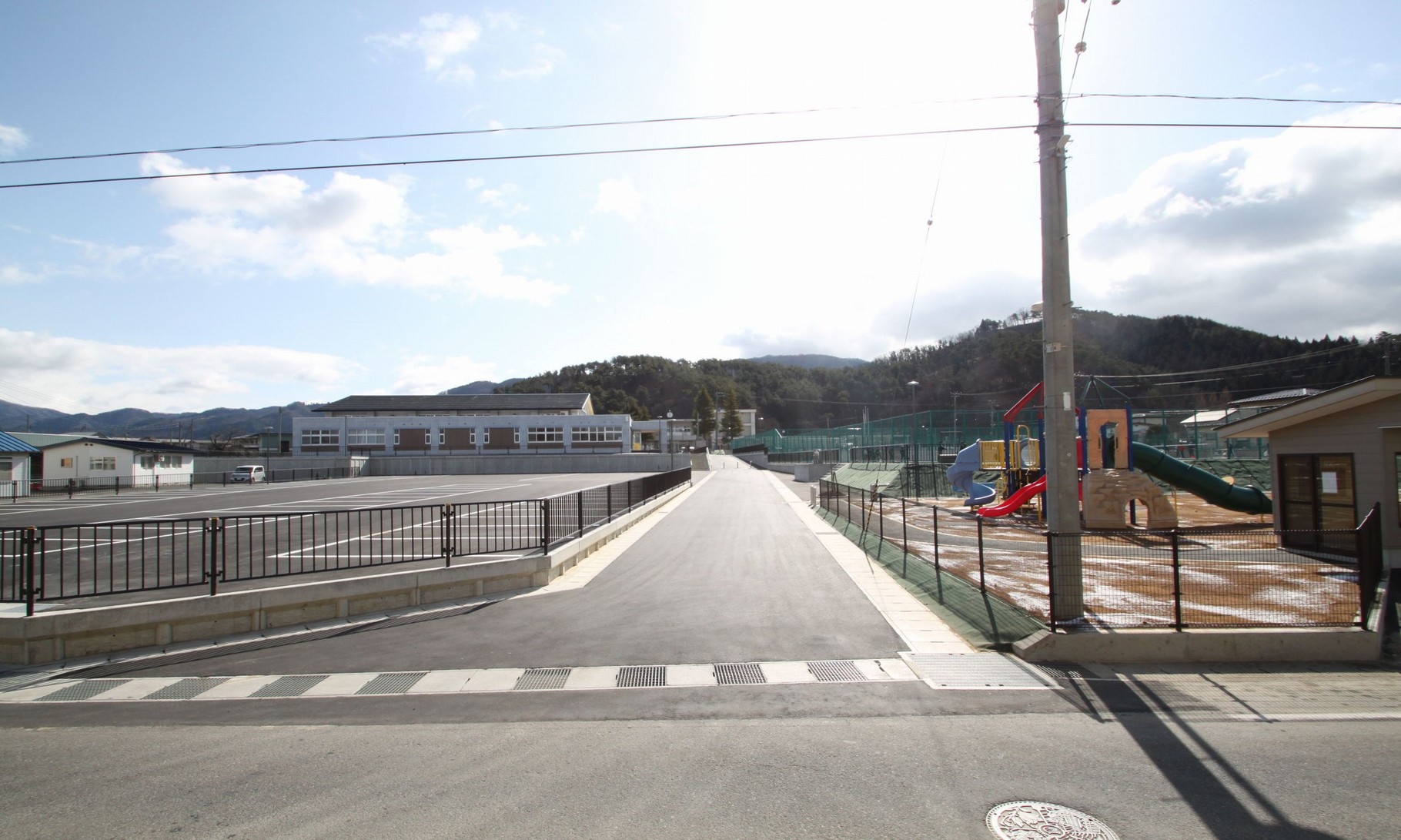 白鷹町武道館外構工事