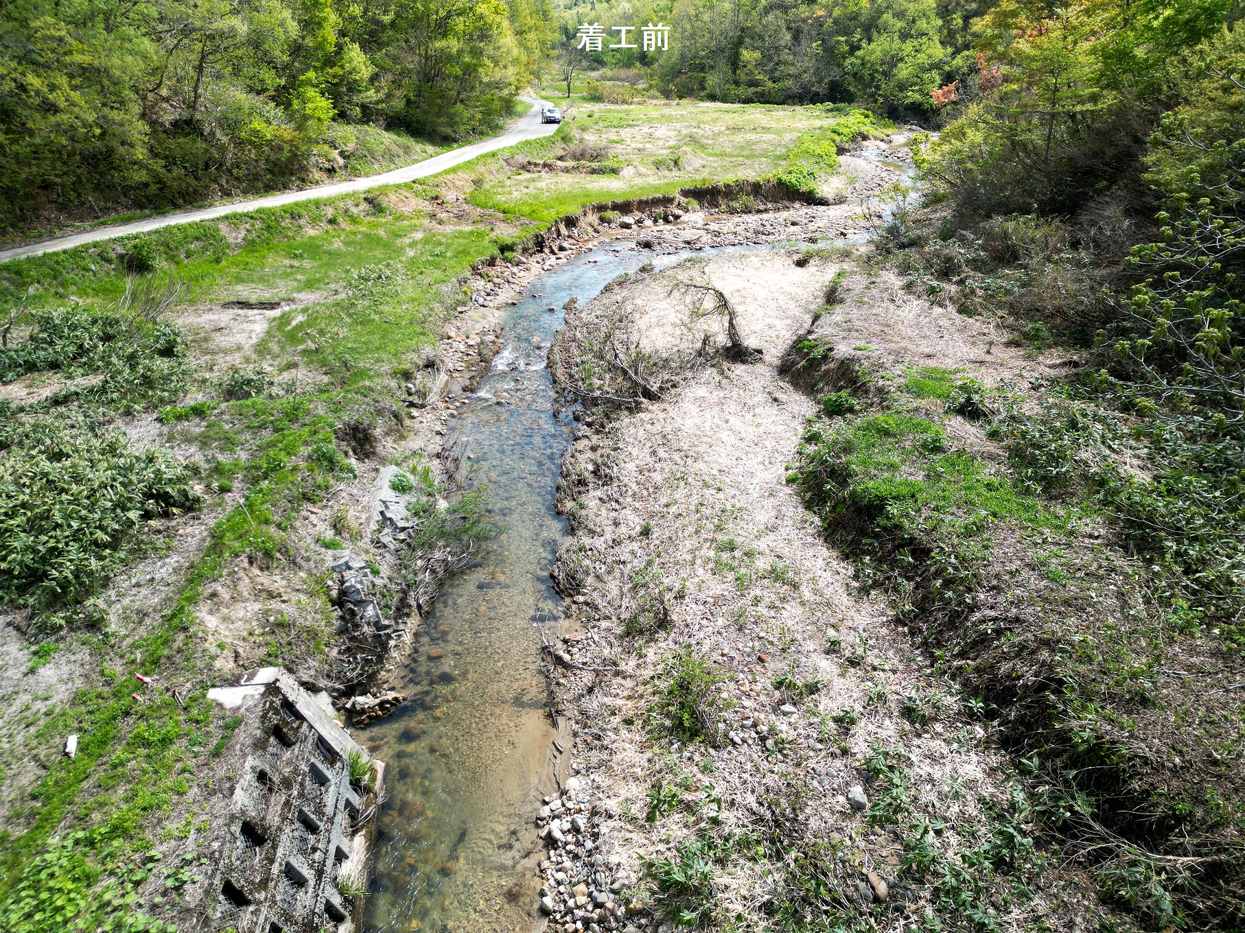 （明許）河川等災害復旧事業（現年災）４年災第６６３２号外遅谷川外河川災害復旧工事
