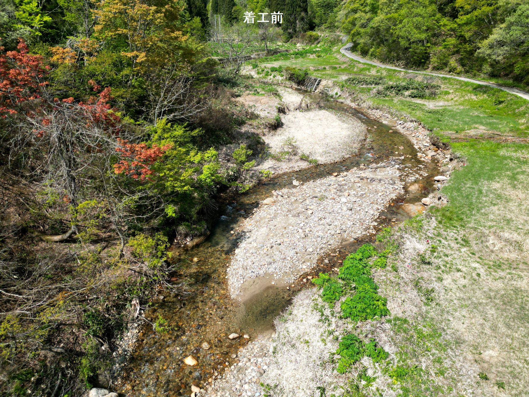 （明許）河川等災害復旧事業（現年災）４年災第６６３２号外遅谷川外河川災害復旧工事