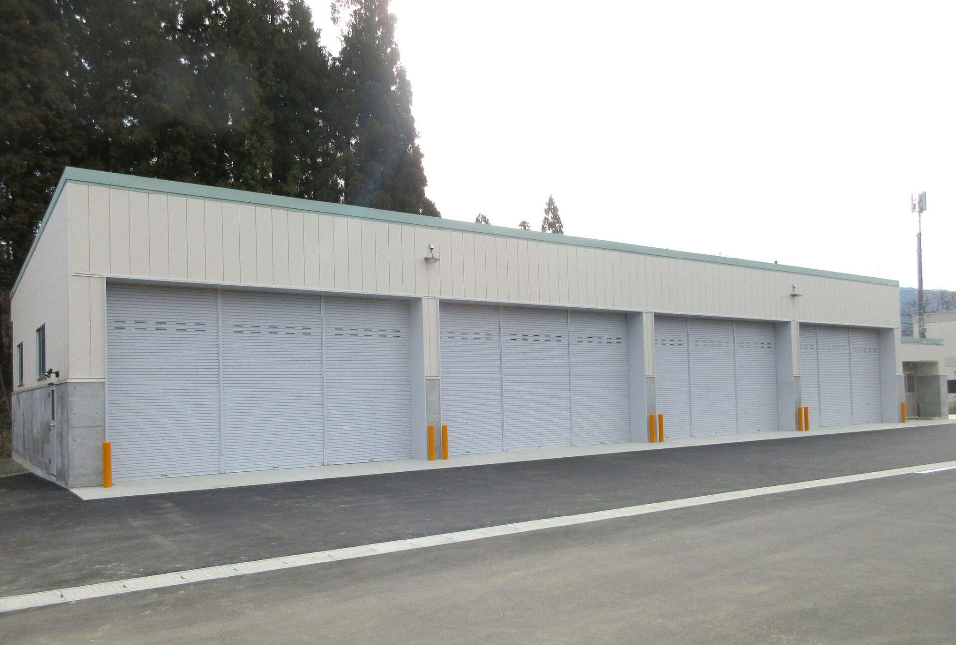 除雪機械格納庫整備工事